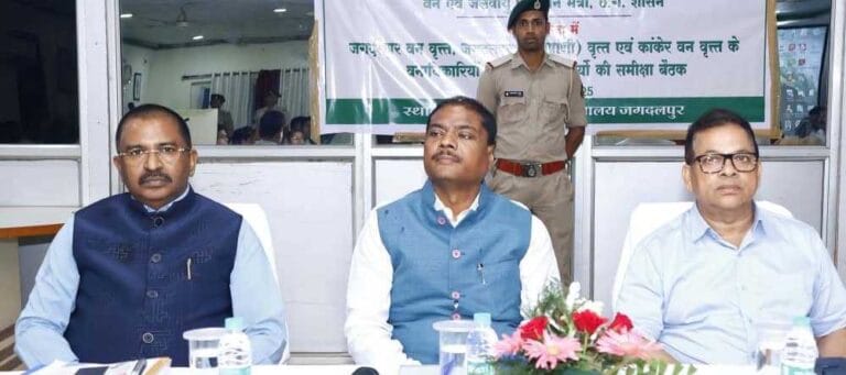 वन आधारित रोजगार सृजन एवं वनों के संरक्षण हेतु कार्ययोजना के अनुरूप करें पहल- मंत्री कश्यप
