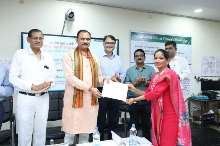 CG : मितानिन कार्यक्रम छत्तीसगढ़ की रीढ़ है, इसे सशक्त बनाने के लिए प्रशिक्षण अत्यंत महत्वपूर्ण कदम : श्याम बिहारी जायसवाल