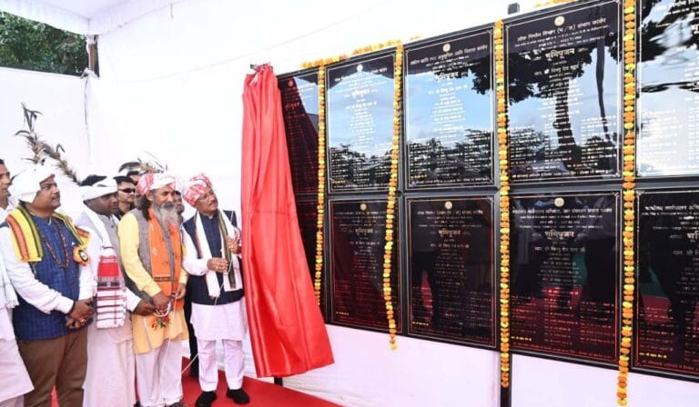 CG : मुख्यमंत्री साय ने नरहरपुर में किया 75.31 करोड़ रुपए के 11 निर्माण कार्यों का भूमिपूजन