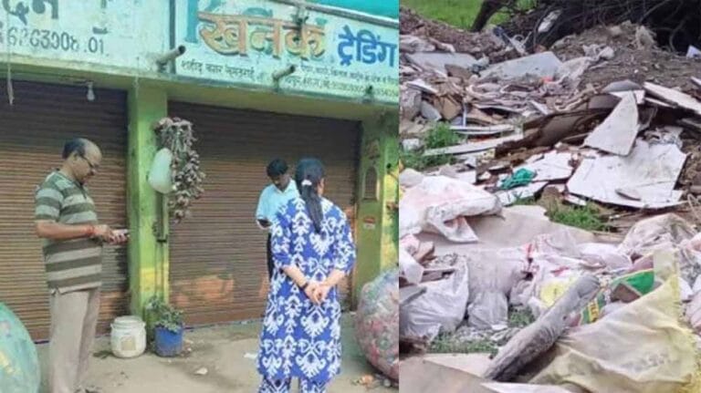 सफाई नियमों की अनदेखी महंगी पड़ी, नगर निगम शराब और कबाड़ी दुकानें सील