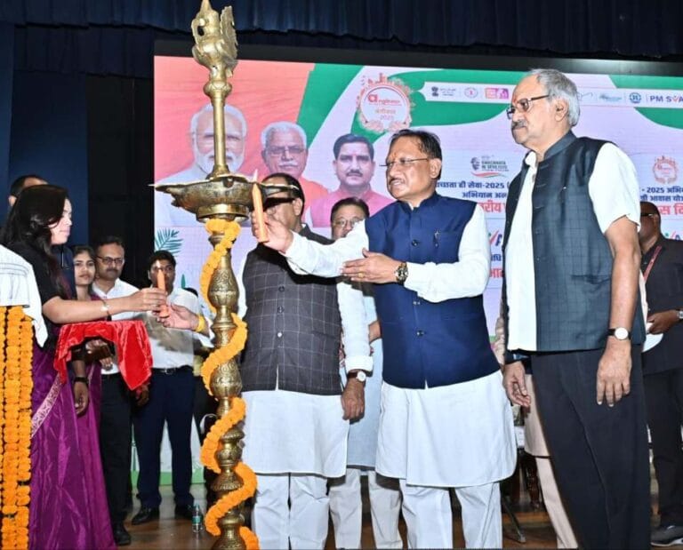 CG : सीएम साय ने किया पीएम स्वनिधि योजना 2.0 व लोक कल्याण मेला का शुभारंभ…