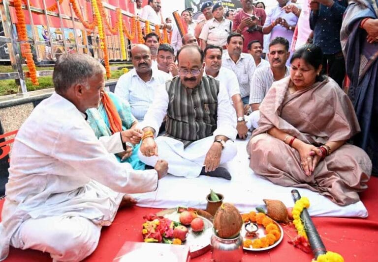 19.53 करोड़ के विकास कार्यों का उप मुख्यमंत्री अरुण साव ने लोकार्पण और भूमिपूजन किया