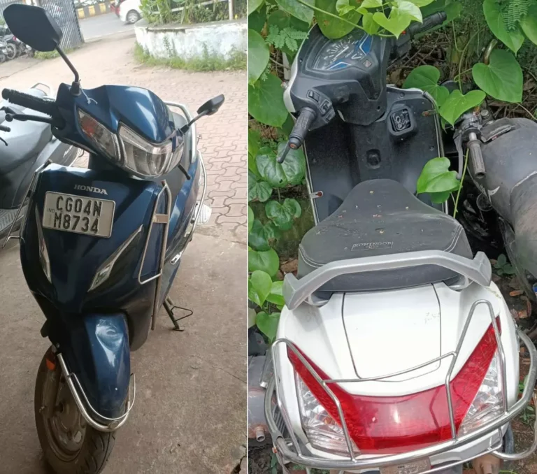 CG : टिकरापारा में एक्टिवा चोरी, नाबालिग गिरफ्तार…
