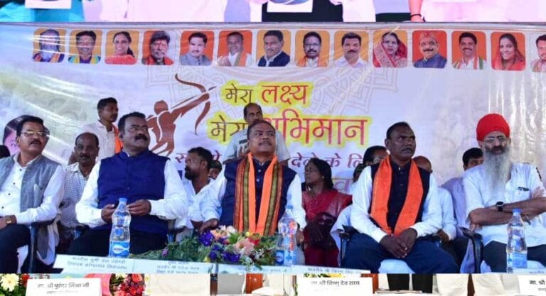 वनमंत्री कश्यप ने रायपुर में बढ़ाया उत्साह, ‘मेरा लक्ष्य मेरा अभियान’ कार्यक्रम में हुए शामिल