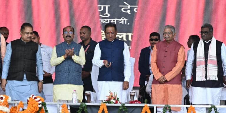 CG : मुख्यमंत्री साय ने 329 करोड़ रूपए से अधिक के विकास कार्यों का किया लोकार्पण-भूमिपूजन