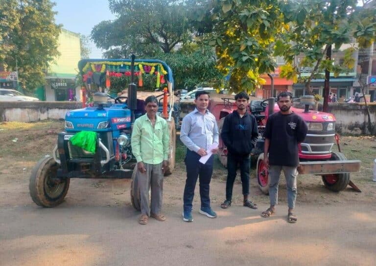 CG : रेत के अवैध परिवहन मामले में दो ट्रैक्टर जब्त