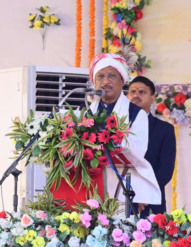 CG : आदिवासियों के हितों की रक्षा और उनके सर्वांगीण विकास के लिए सरकार कृतसंकल्पित: मुख्यमंत्री साय