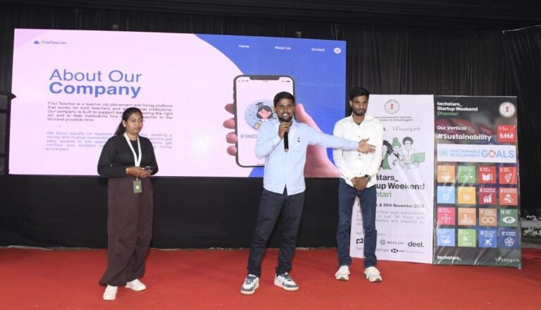 CG : छत्तीसगढ़ में स्टार्टअप संस्कृति को नई उड़ान: टेकस्टार्स स्टार्टअप वीकेंड का सफल आयोजन, युवाओं को मिला वैश्विक मंच