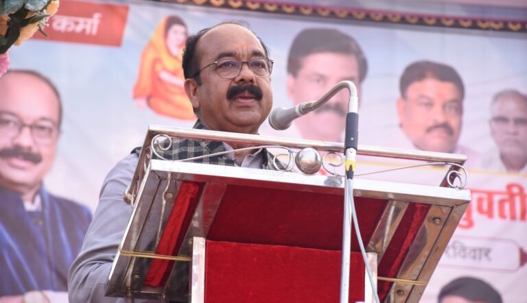 Rajnandgaon : उप मुख्यमंत्री अरूण साव राज्य स्तरीय युवक-युवती परिचय सम्मेलन एवं शपथ ग्रहण समारोह में हुए शामिल