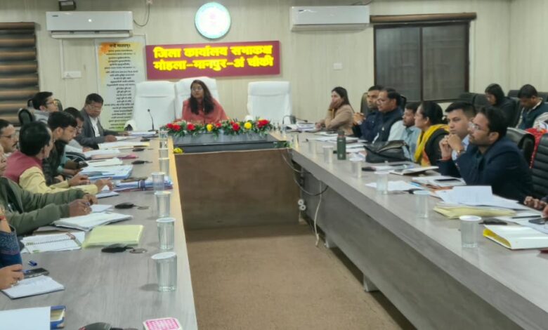  मोहला : जिले में श्रमिकों का शत-प्रतिशत पंजीयन हो सुनिश्चित-कलेक्टर तुलिका प्रजापति
