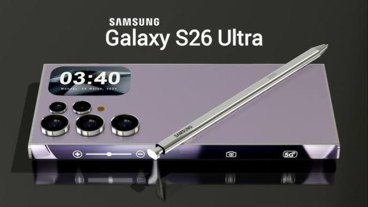 Samsung Galaxy S26 Ultra लीक: 6.9 इंच फ्लैट डिस्प्ले, 200MP कैमरा, स्लिम डिजाइन और भारत में संभावित कीमत