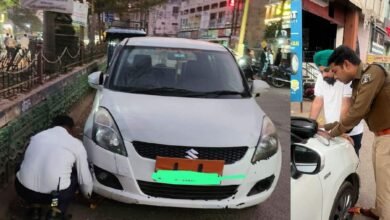 Rajnandgaon: नो पार्किंग में खड़े 30 वाहनों पर यातायात पुलिस की कार्रवाई, जुर्माना वसूला, देखे Video