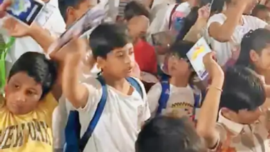 राजनांदगांव : महावीर के सिद्धांतों का पालन करती हुई सद्भावना पदयात्रा निकाली…