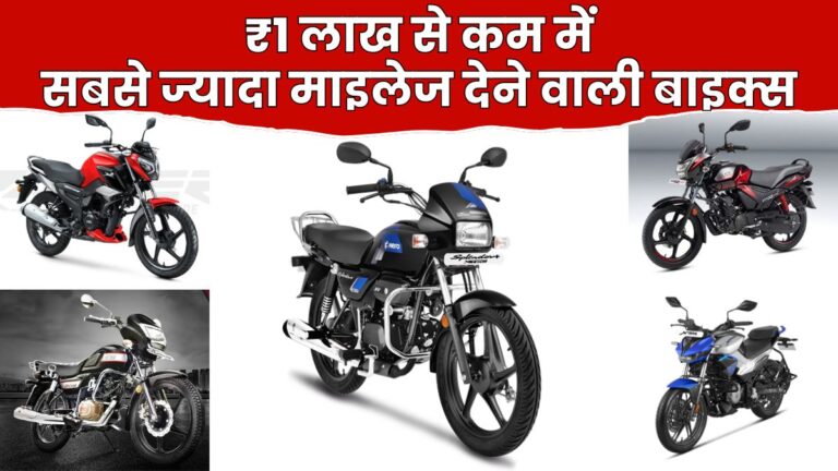 Best Mileage Bikes