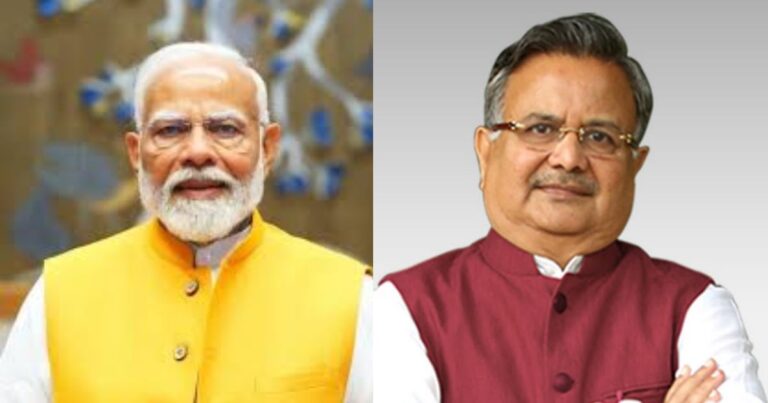 प्रधानमंत्री नरेंद्र मोदी ने किया डॉ. रमन सिंह को फोन....