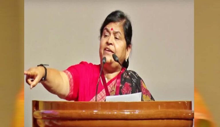 इंदौर में पार्षद रुबीना के वंदे मातरम बयान पर उषा ठाकुर का तीखा जवाब: ‘भारत में रहना है तो वंदे मातरम कहना होगा’