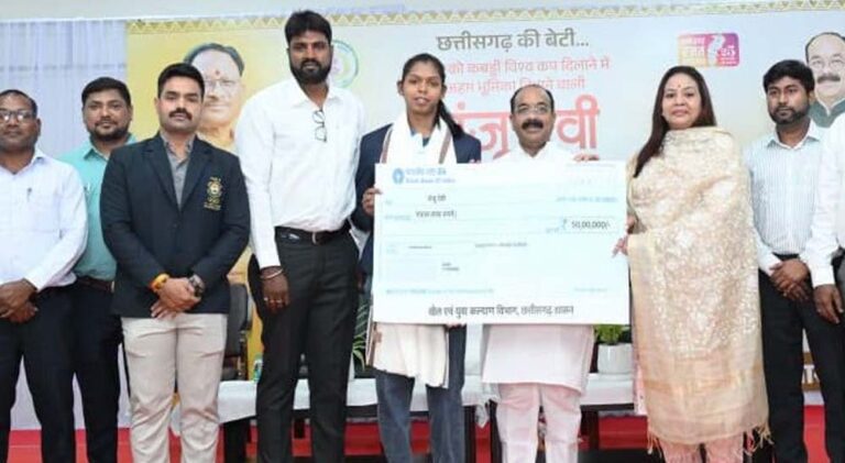 छत्तीसगढ़ की बेटी का शानदार प्रदर्शन प्रदेश का मान-सम्मान व गौरव बढ़ाने वाला, उनकी उपलब्धियां अन्य खिलाड़ियों को भी करेगी प्रेरित – अरुण साव