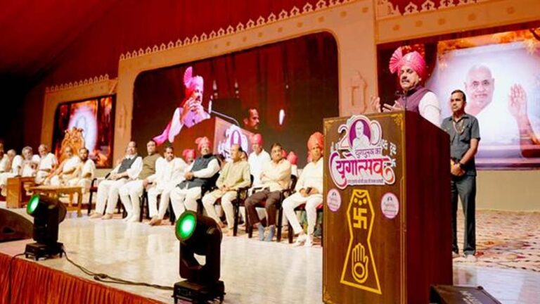 मुख्यमंत्री डॉ. यादव का मोहनखेड़ा महातीर्थ में आदिराज पारणा महोत्सव में समर्पित योगदान