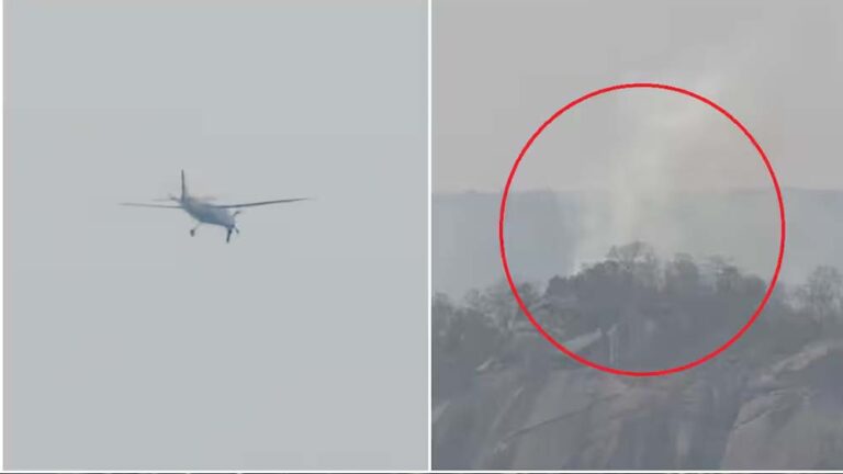 छत्तीसगढ़ में एयरक्राफ्ट का हादसा, पहाड़ी से टकराया, आग की लपटें दूर तक दिखाई दीं, पायलट-को-पायलट की मौत की संभावना