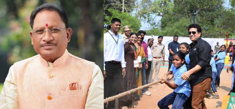 खेलों के माध्यम से बस्तर में सकारात्मक बदलाव की मजबूत नींव: मुख्यमंत्री विष्णुदेव साय