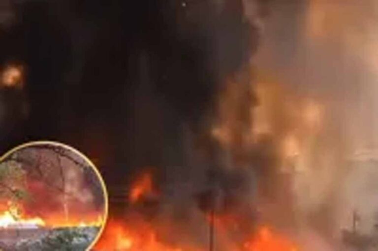 विकास नगर में आग का तांडव: धमाकों के बीच जलती रहीं झोपड़ियां, CM ने दिए जांच के आदेश