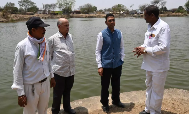 CG : नहरों के पानी से लबालब हुए 450 तालाब, जिले में जलसंकट से राहत …