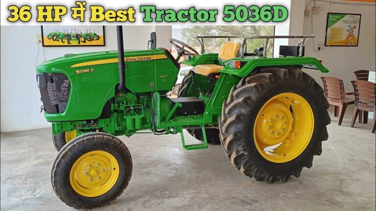John Deere 5036 D: 36HP और बेहतरीन परफॉर्मेंस के साथ किसानो के लिए आ गया John Deere 5036 D ट्रैक्टर, देखे फीचर्स