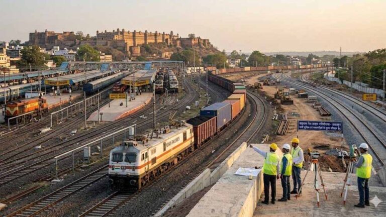 भारतीय रेलवे का बड़ा प्लान: जबलपुर-कोटा रूट पर नई लाइन, स्टेशनों के बाहर शिफ्ट होंगी मालगाड़ियां