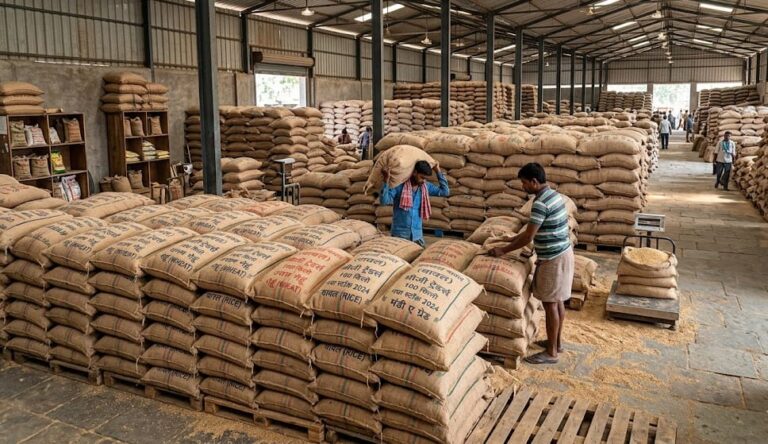 Wheat-Rice Stocks: पेट्रोल-डीजल, तेल के बाद 602 लाख मीट्रिक टन गेहूं-चावल के स्टॉक के बारे में सरकार ने दी अहम जानकारी, जाने