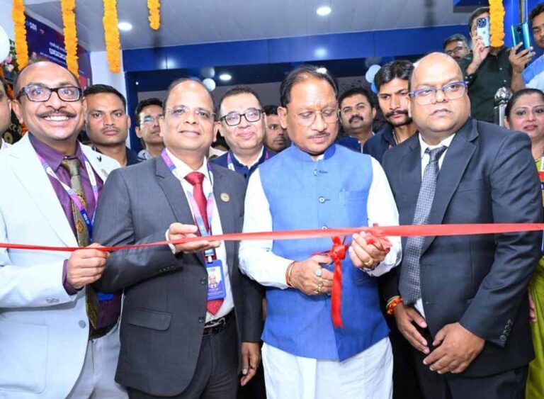 SBI का नया हाईटेक भवन तैयार, मुख्यमंत्री विष्णु देव साय ने किया उद्घाटन