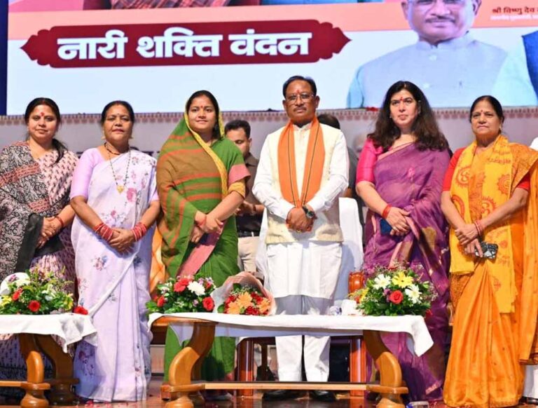 प्रधानमंत्री के दृढ़इच्छाशक्ति और साहसिक निर्णय से पूरा होगा महिलाओं का सपना : मुख्यमंत्री साय