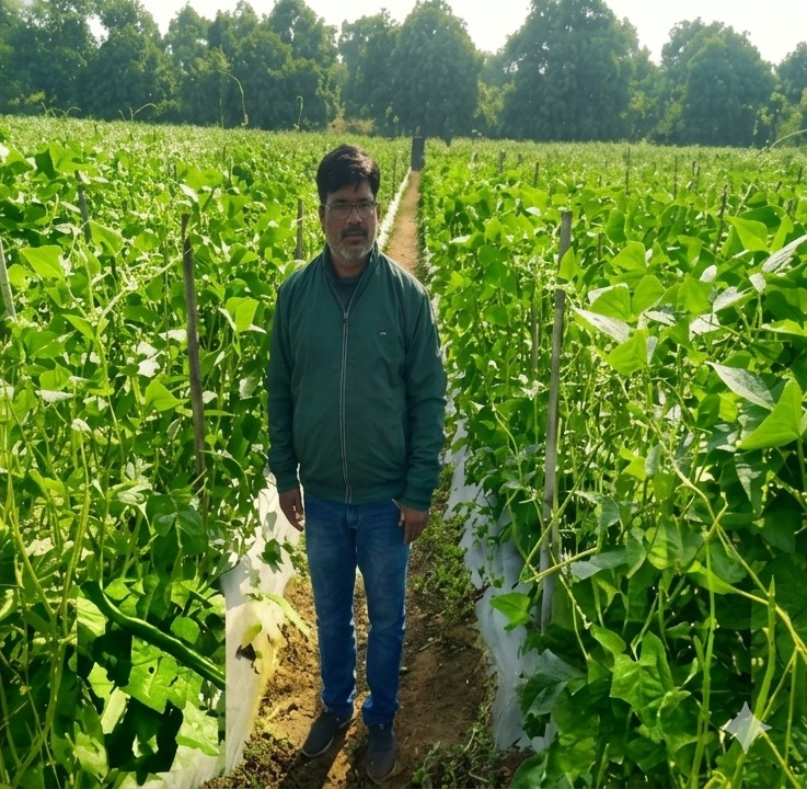 CG : उद्यानिकी की आधुनिक तकनीकों से किसान महेश कश्यप की बदली तकदीर