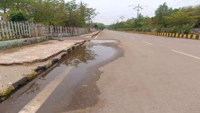 राजनांदगांव : हल्की बारिश के बाद शहर की सड़कों पर जल जमाव…