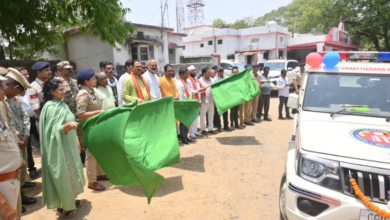 CG : जिले को मिली हाईटेक सुरक्षा की नई ताकत रू स्वास्थ्य मंत्री श्याम बिहारी जायसवाल ने डायल-112 नेक्स्ट जेन सेवा को दिखाई हरी झंडी