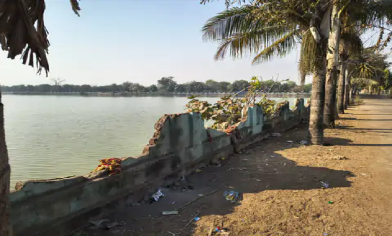 राजनांदगांव : रानी सागर में लगी लोहे की रेलिंग की चोरी, कार्रवाई हो…