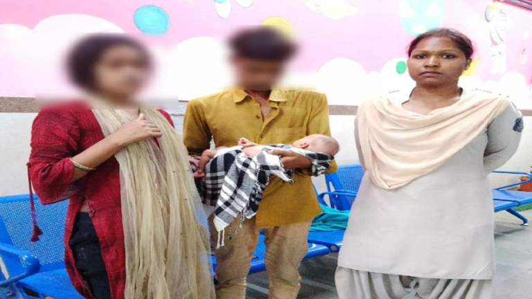 CG : रेलवे स्टेशन के बाहर बच्चे के साथ हो रही थी बेरहमी, सूचना पर पुलिस ने बचाई जान