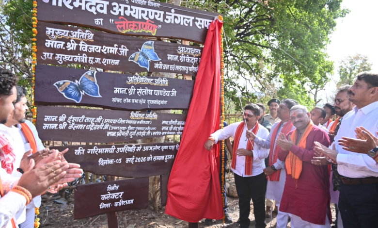 CG : उप मुख्यमंत्री विजय शर्मा, वन मंत्री केदार कश्यप और सांसद संतोष पाण्डेय ने किया भोरमदेव जंगल सफारी का शुभारंभ