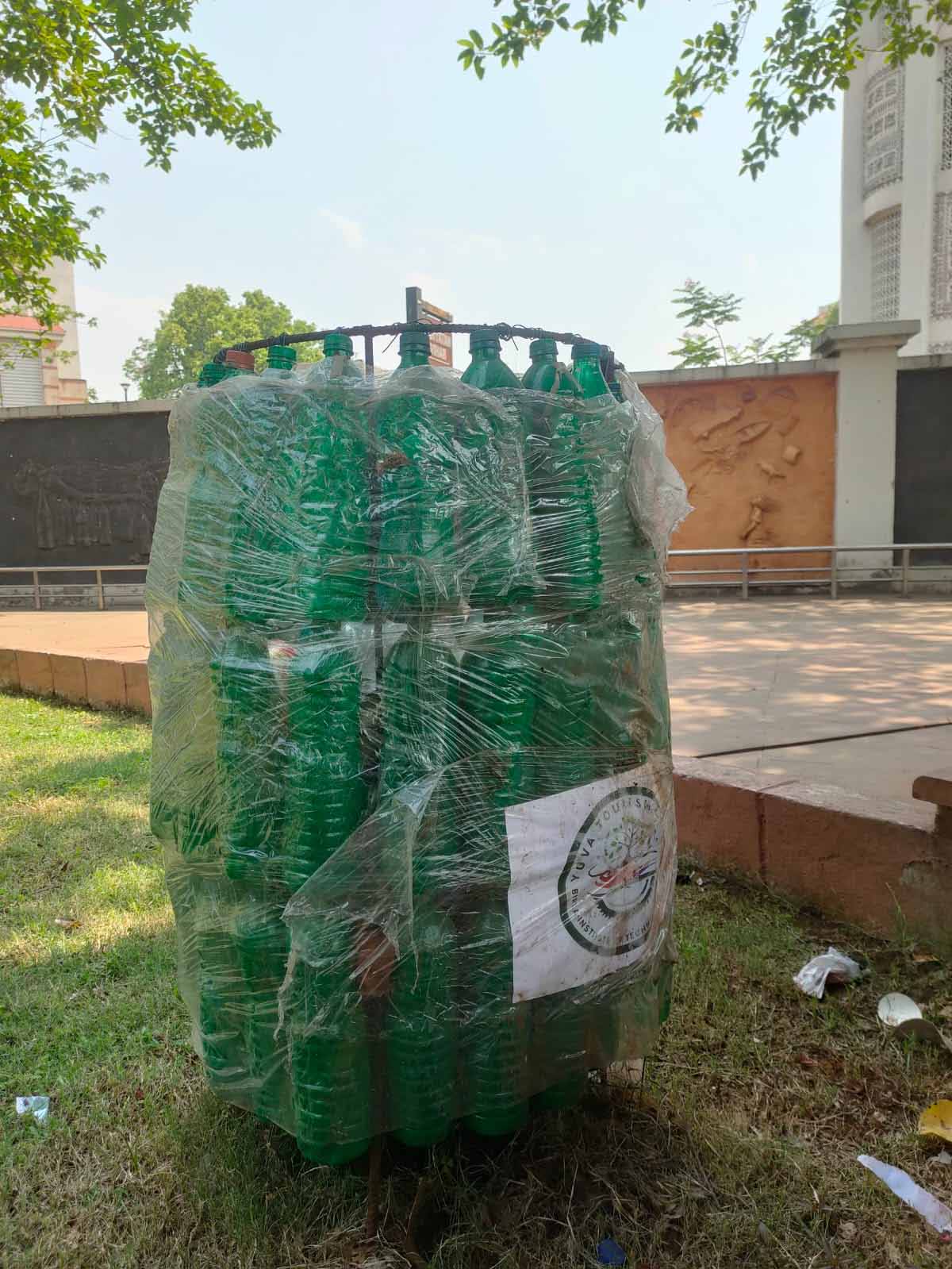वेस्ट प्लास्टिक से कचरा प्रबंधन और स्वच्छता का दिया गया सशक्त संदेश