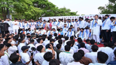 CG : NSUI के 'सीएम हाउस घेराव' आंदोलन में उमड़ा छात्र शक्ति का जनसैलाब …