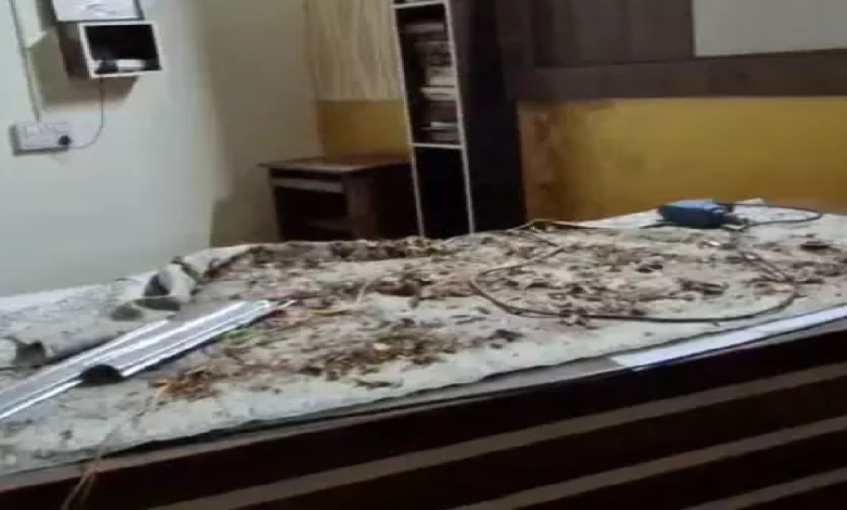 CG : SDM नहीं थे तो बच गए बाल-बाल, ऑफिस का फॉल सीलिंग गिरा …