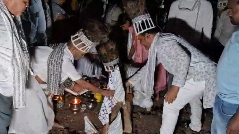 CG : झुमरपाली-भटगांव में रामनामी बड़े भजन मेला स्थल का भूमिपूजन …