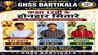 CG : बरतीकला विद्यालय ने रचा सफलता का स्वर्णिम इतिहास, बोर्ड परीक्षा 2026 में फिर लहराया परचम …