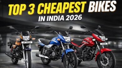 Three Cheapest Bikes