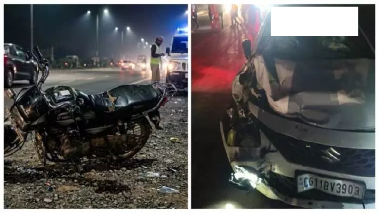CG : Baleno कार ने कुचला, बिलासपुर में बिजली मिस्त्री की मौत …