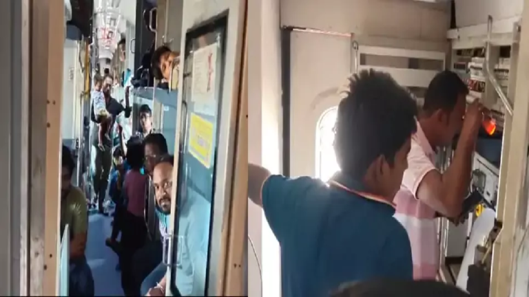 CG : रायपुर से निकली ट्रेन में AC बंद होने से यात्रियों का हंगामा …