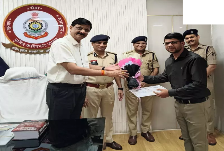 CG : साहस और सजगता का सम्मान, केनाल रोड में लुटेरे को पकड़ने वाले आकाश को किया गया सम्मानित …
