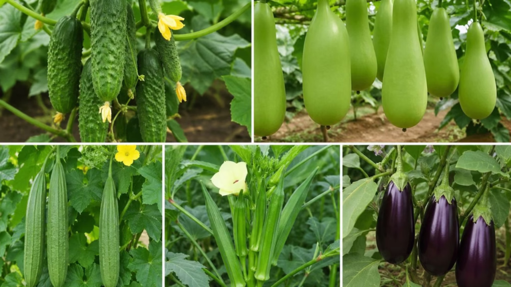 Vegetable Farming in Summer