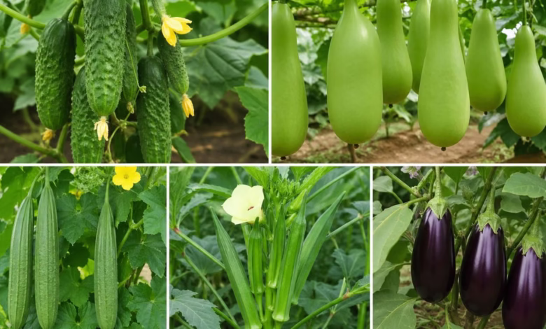 Vegetable Farming in Summer