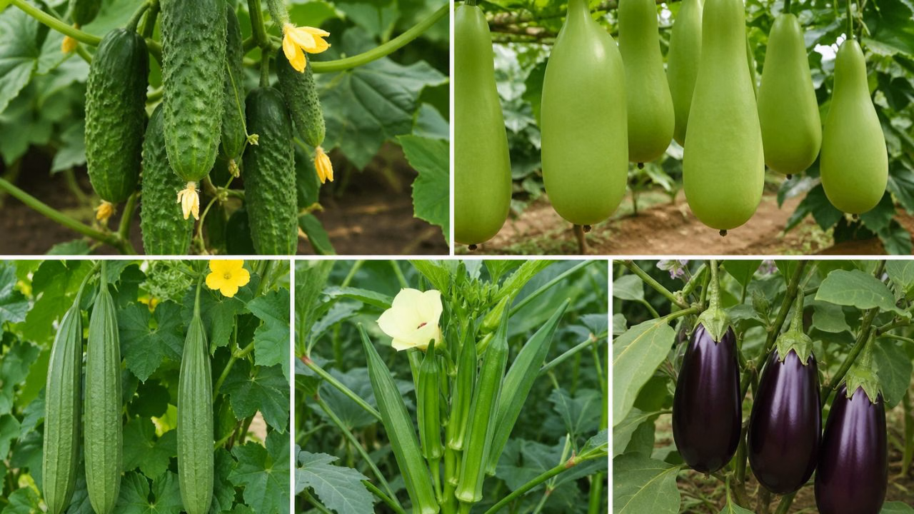Vegetable Farming in Summer