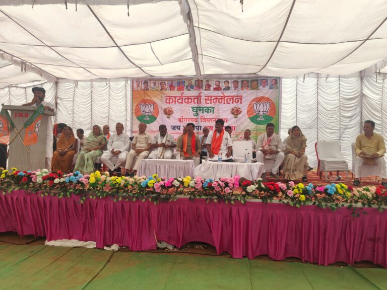 राजनांदगांव : महिला सशक्तिकरण एवं किसानों का समुचित विकास भाजपा राज में ही होगा – मधुसूदन यादव